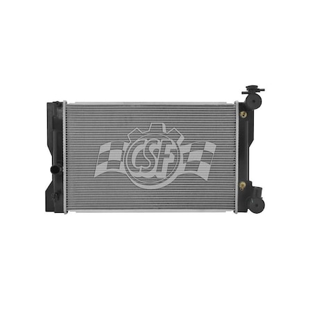 Csf 3445 1 Row Plastic Tank Aluminum Core Radiator 3445
